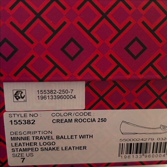 TORY BURCH MINNIE TRAVEL BALLET - Picture 3 of 3